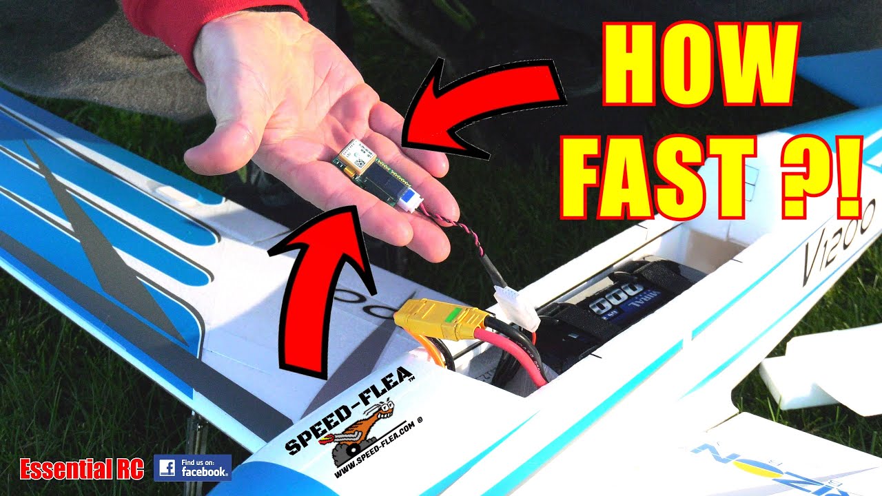 HOW FAST ON STOCK SETUP? | EFLITE V1200 SPEED RACER: ESSENTIAL RC FLIGHT TEST (SPEED-FLEA.COM)