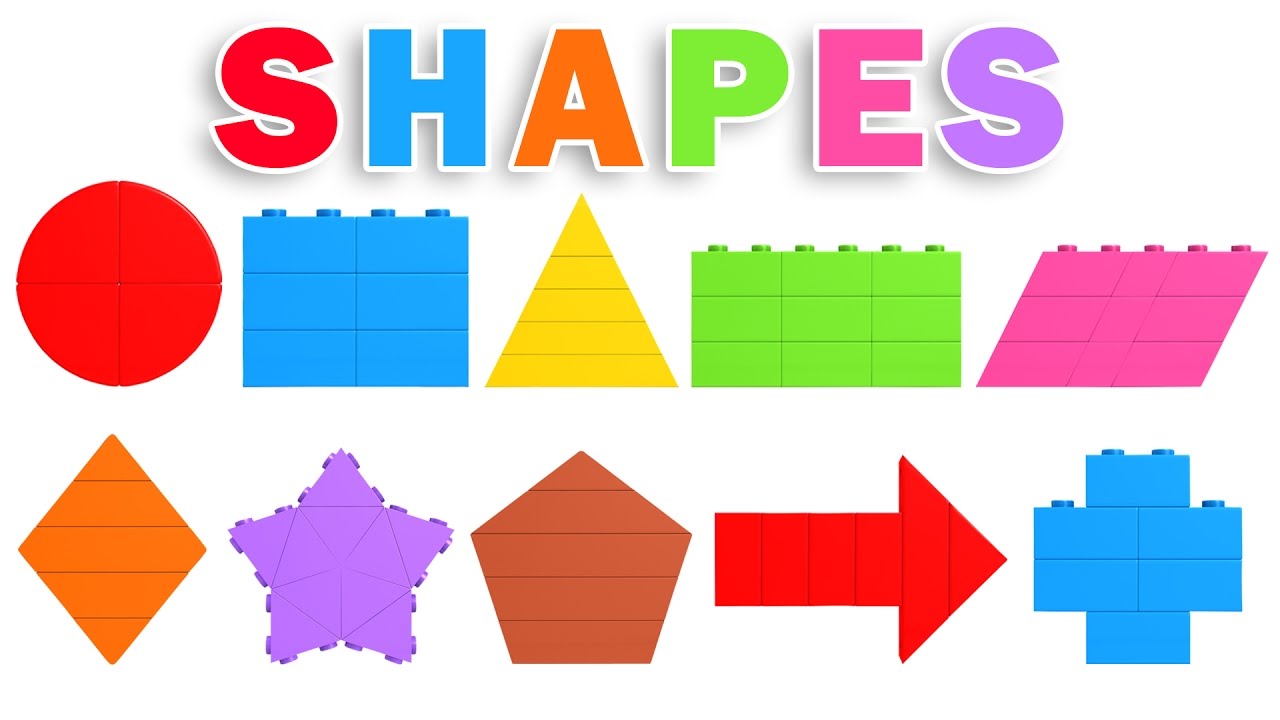 Learn Shapes and Colors Videos for Children | Little Brain Works