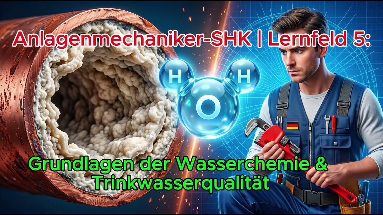 Anlagenmechaniker-SHK | Lernfeld 5: Grundlagen der Wasserchemie & Trinkwasserqualit&auml;t