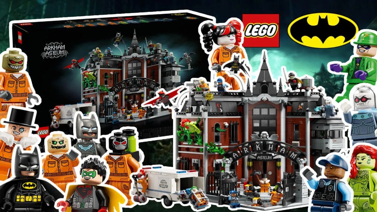 LEGO Batman (pt.2) 76300 Arkham Asylum Set Review - STA Bricks