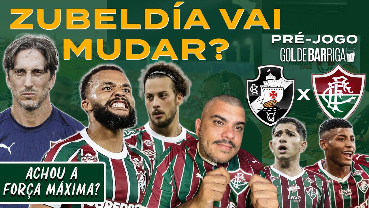 ⚽️PRA SEGUIR INVICTO NOS CLÁSSICOS! | FLU VAI PRA CIMA COM TUDO! | PRÉ-JOGO VASCO x FLUMINENSE