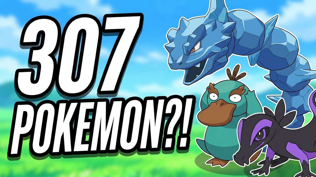ОГРОМНЫЕ утечки 10-го поколения Pok&eacute;mon: эволюции стартовиков, новые формы и 307 покемонов?!