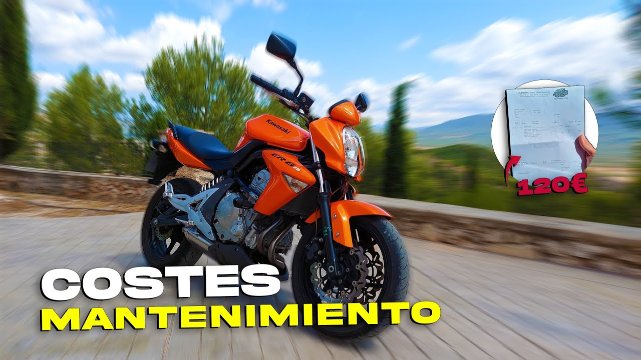 Costes de mantenimiento Kawasaki ER6n