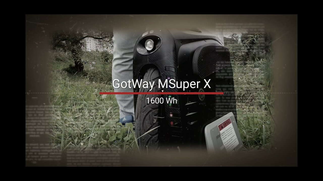 Обзор GotWay MSuper X - Бронетраспортер Моноколесоника снова обновили