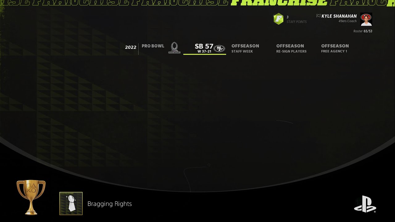 Madden NFL 22 ~ Bragging Rights & Head to Head Trophy Guide