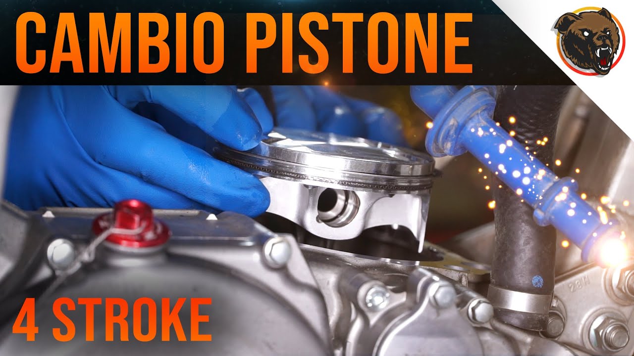 COME CAMBIARE IL PISTONE IN UN MOTORE 4 TEMPI