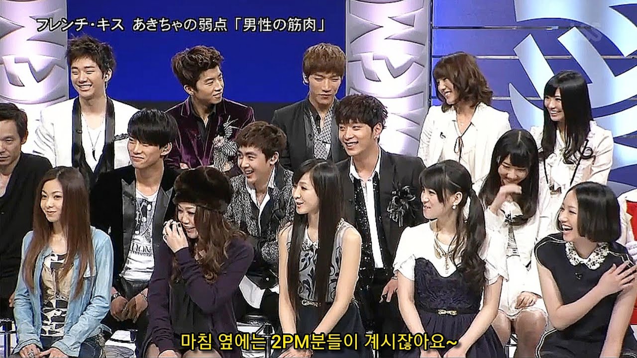 [2PM] 111126 뮤직페어 토크+Ultra Lover 무대 (한글자막)