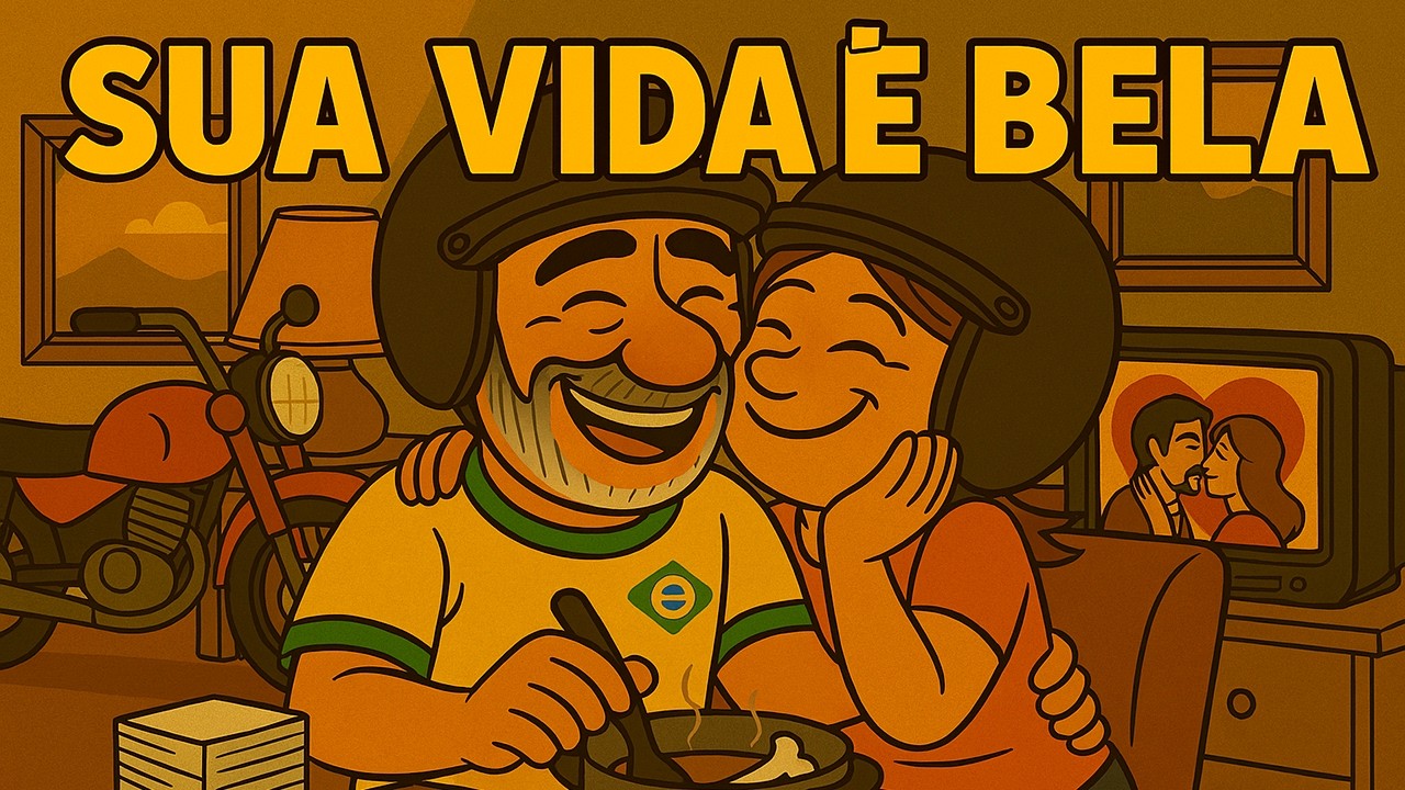 SUA VIDA É BELA (Walther José - Regis Gehlen Oliveira) Grupo Rótulo Zero - Cláudio Callunga