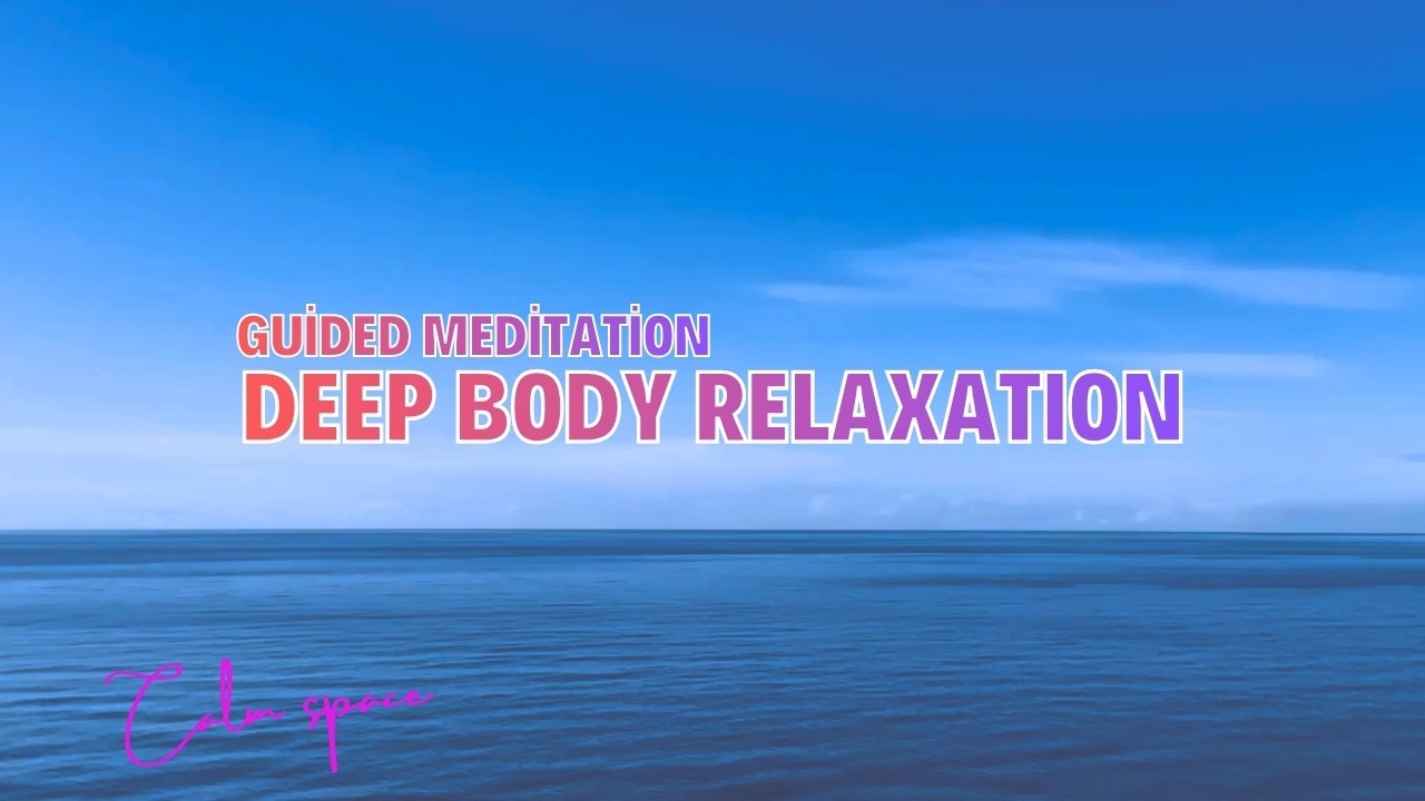 Full Body Relaxation Scan 🧘‍♀️ 5 Minutes Guided Meditation for Stress Relief