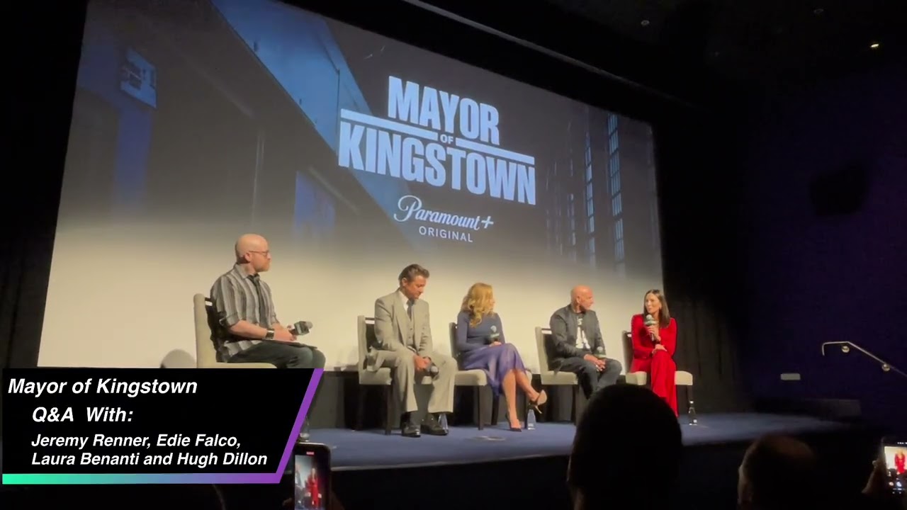 Mayor of Kingstown, Q&A with Jeremy Renner and casts. 