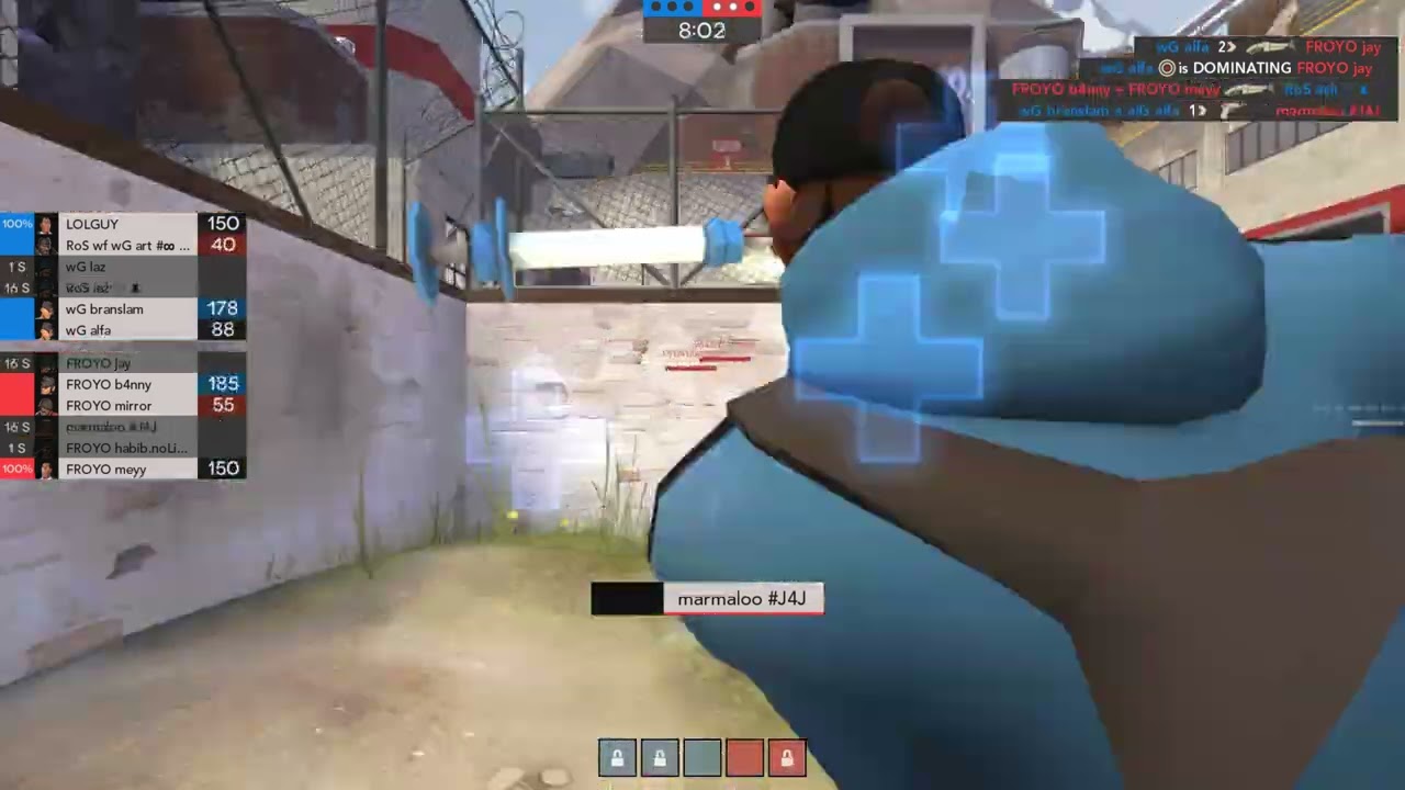 Marmaloo Roamer Process (fixed pov) FROYO vs Witness Gaming