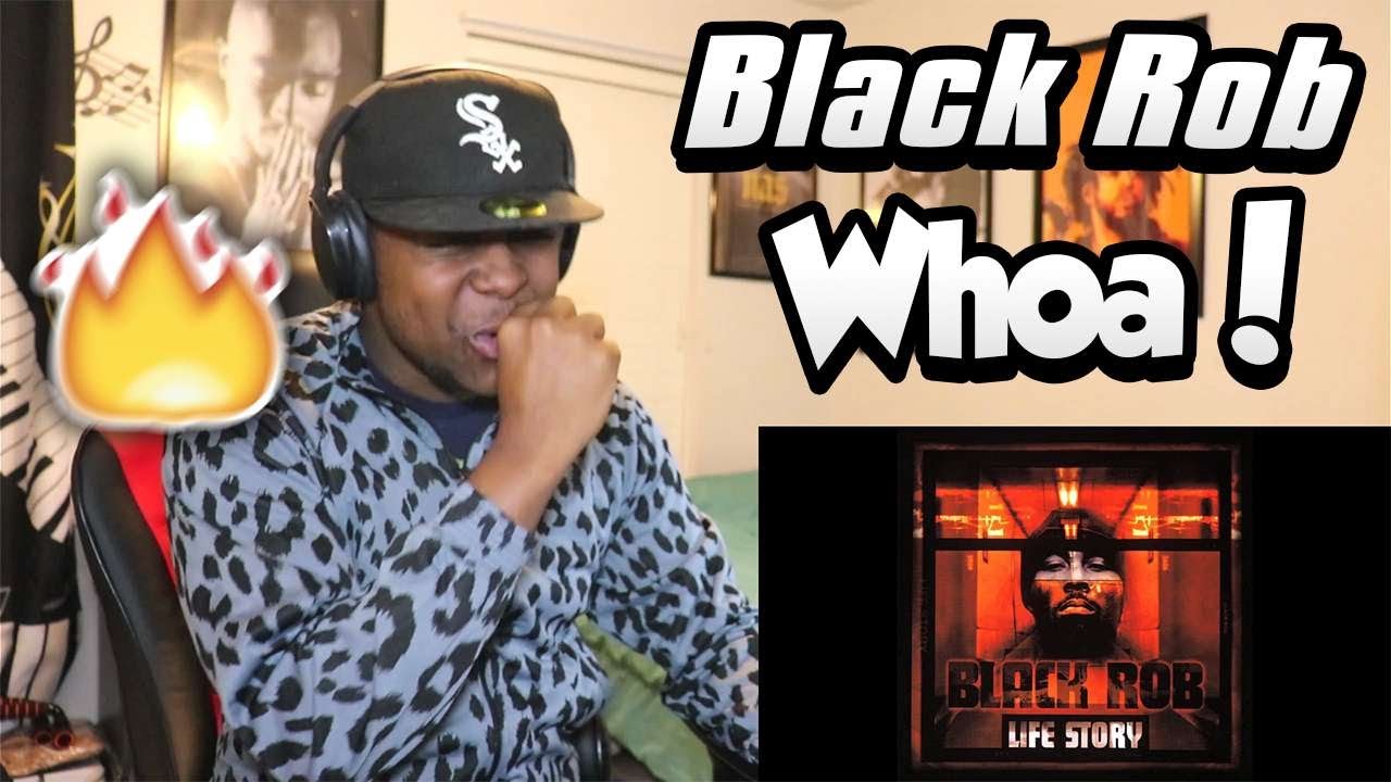 THIS BEAT OMG!!! Black Rob - Whoa! (REACTION)