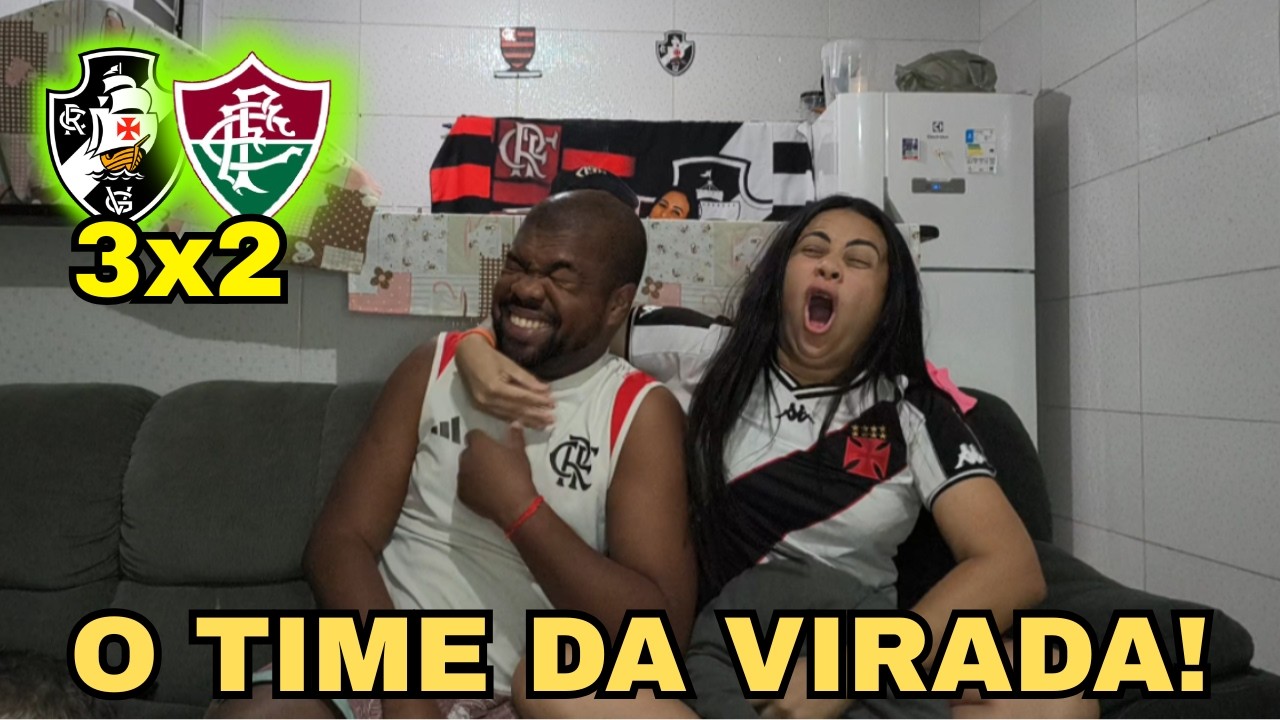 Vasco x Fluminense, react; Gigante da Colina vira em cima do Flu em jogo emocionante no Maracanã!
