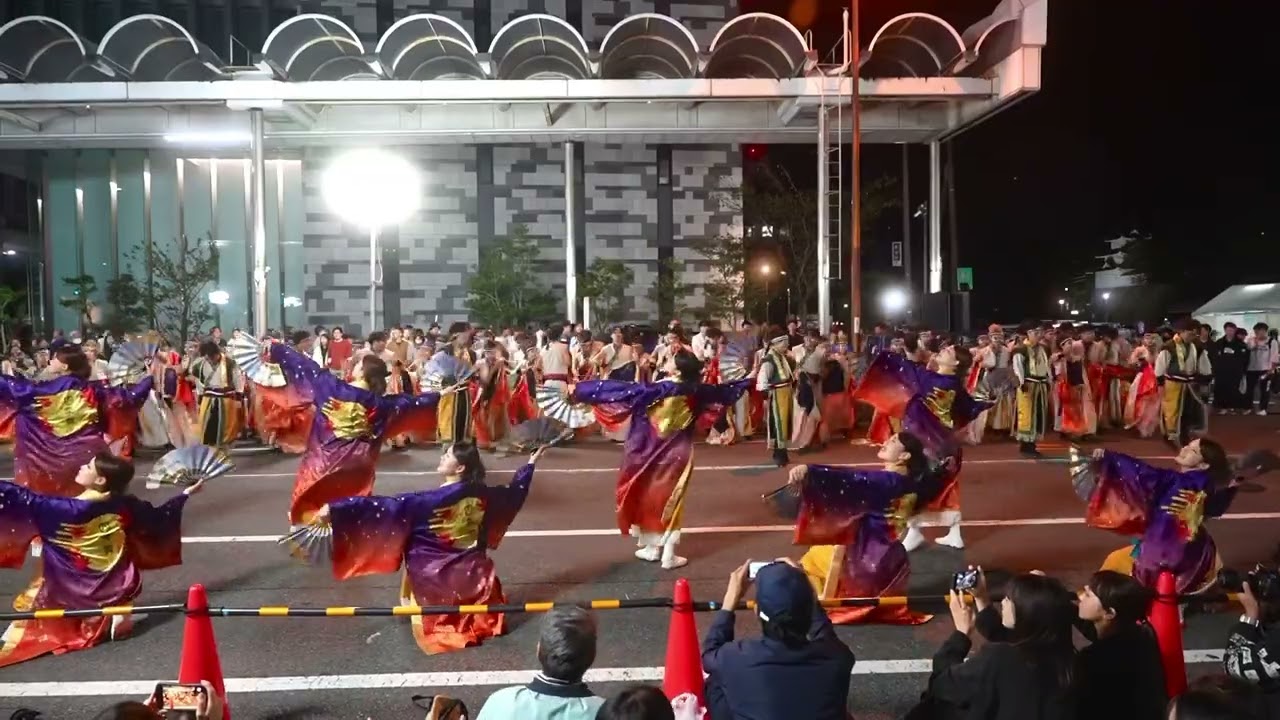 四季舞（彩津月）2023.10.7安濃津よさこい　郵便局前