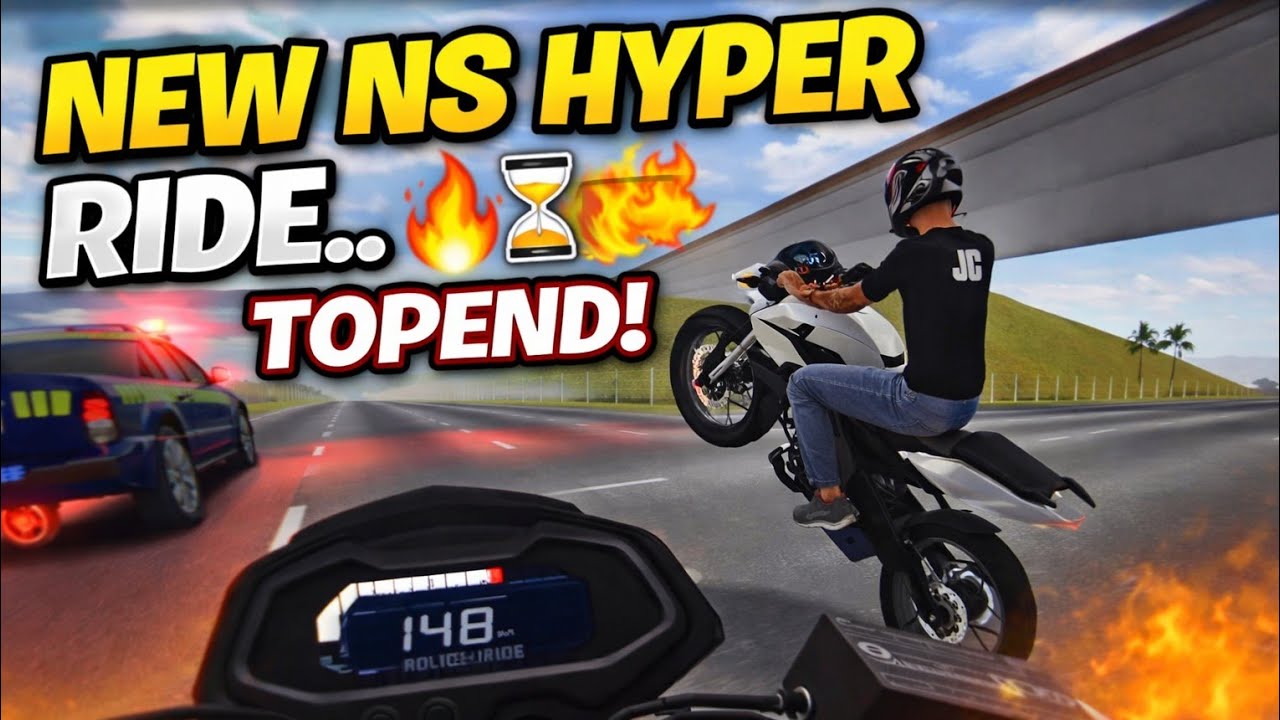 New model ns200 top end. HYPER RIDE 🥵🤬😱