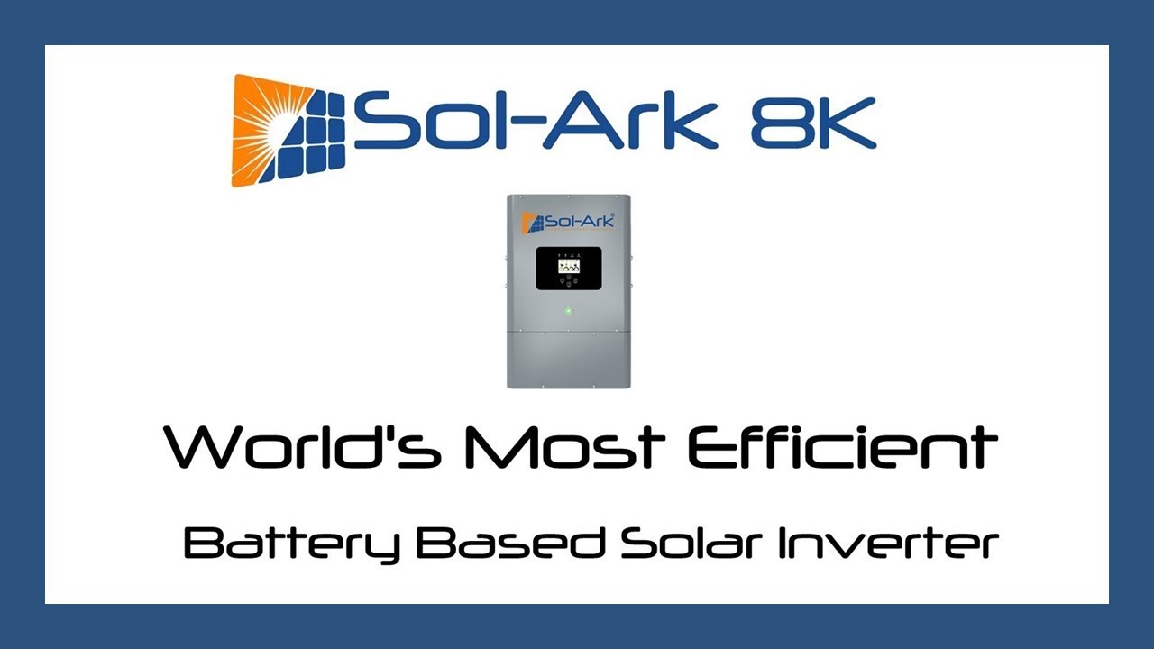 Solark 8k Unbox