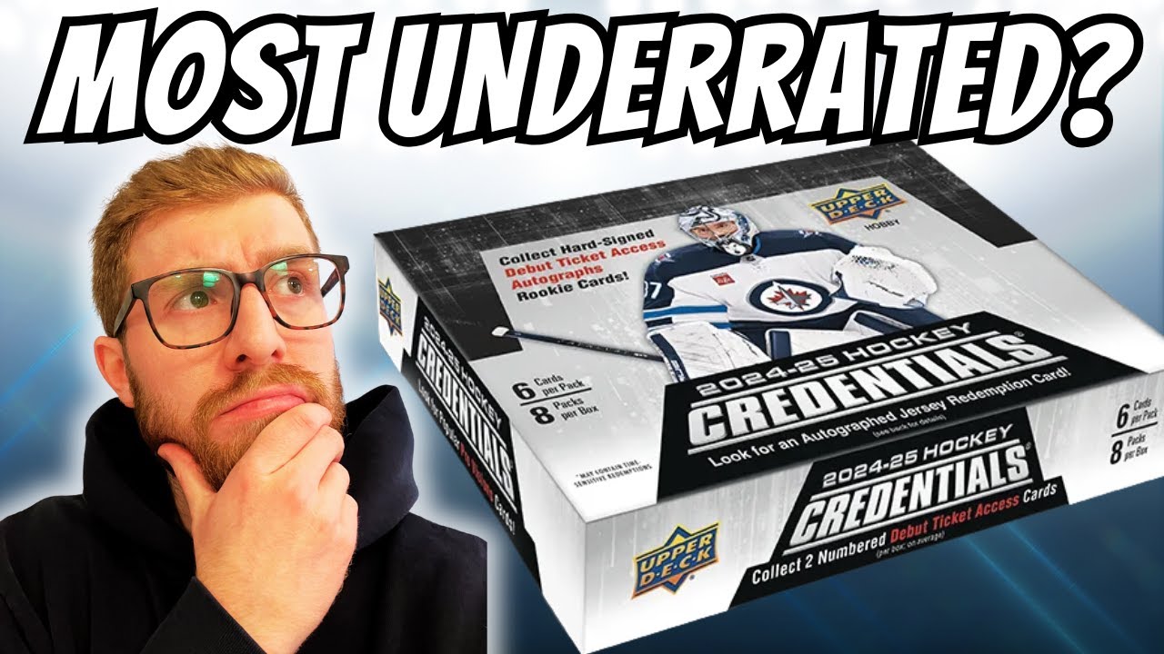2024-25 Credentials Hockey – Most UNDERRATED Set This Year? (Box Break & Review)