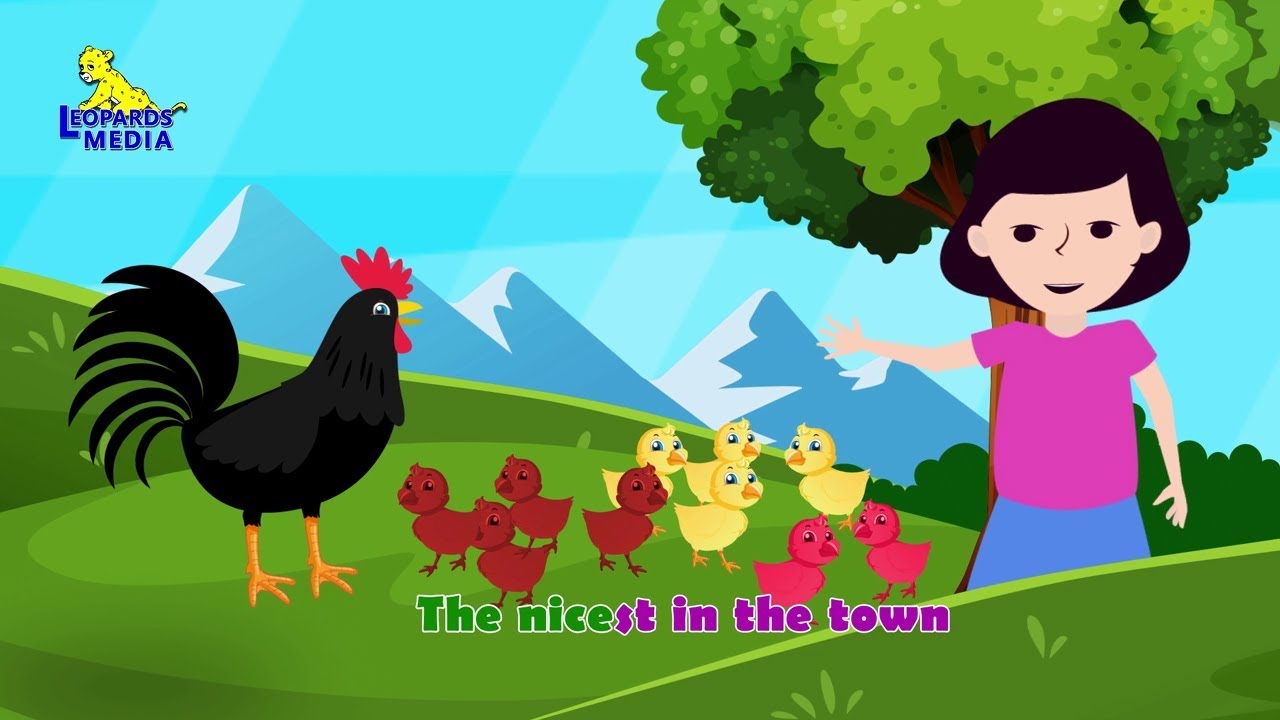 CHOOK CHOOK | English Nursery Rhymes | English Kids Songs