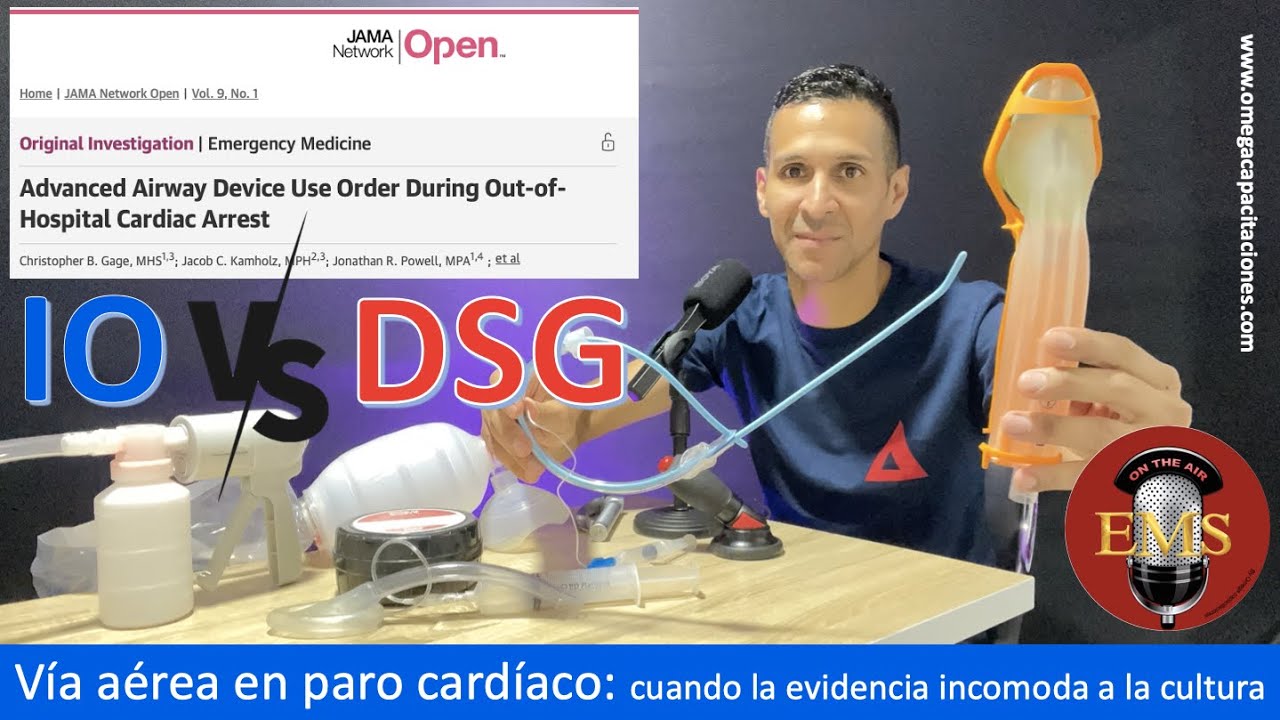 Vía aérea en RCP: cuando la evidencia incómoda a la cultura - ON THE AIR EMS 