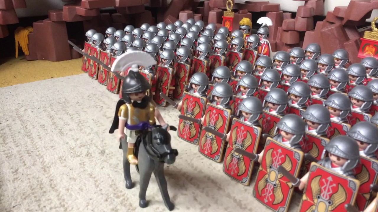 Playmobil-SPQR`s Rom gegen Ägypten