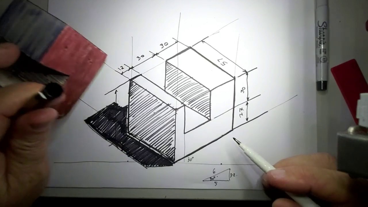 Sketch like an Engineer #3   Isometric Drawing