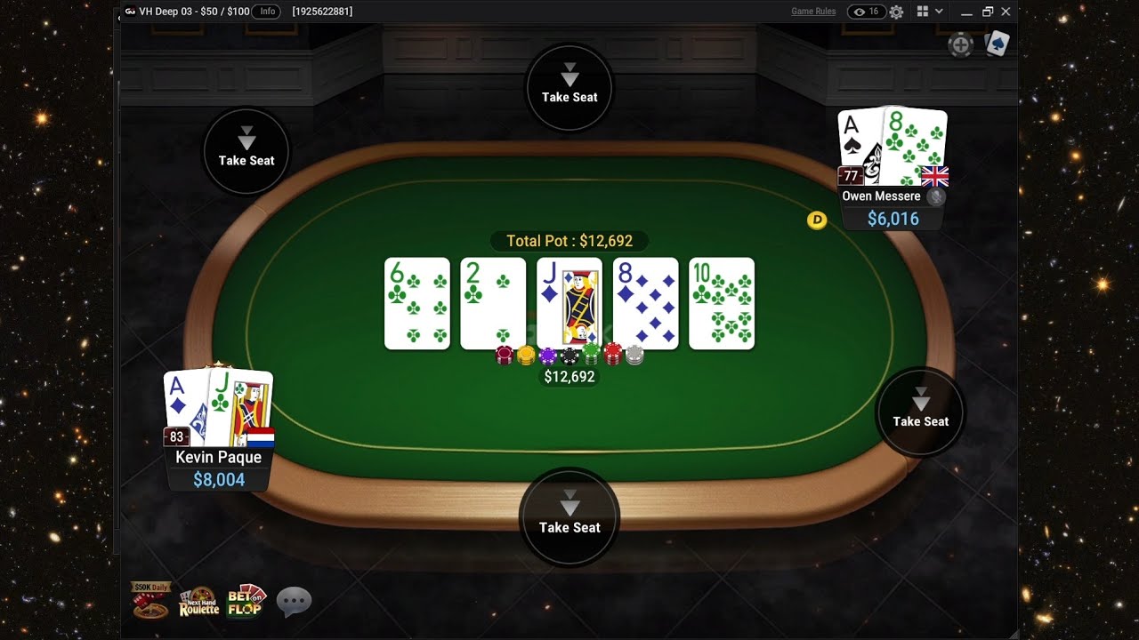 Kevin Paque vs. Owen Messere - 10knl HU - Poker Session 