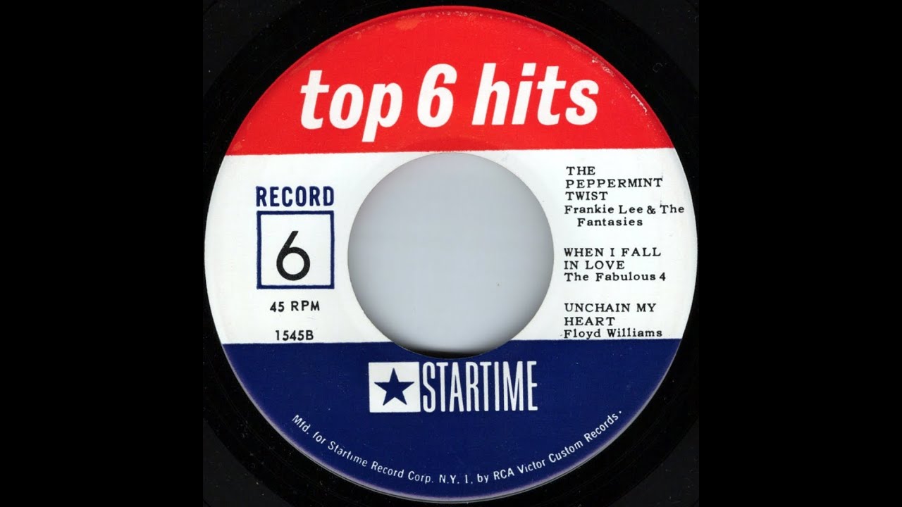 Peppermint Twist/When I Fall in Love/Unchain My Heart (Top 6 Hits, 1962)