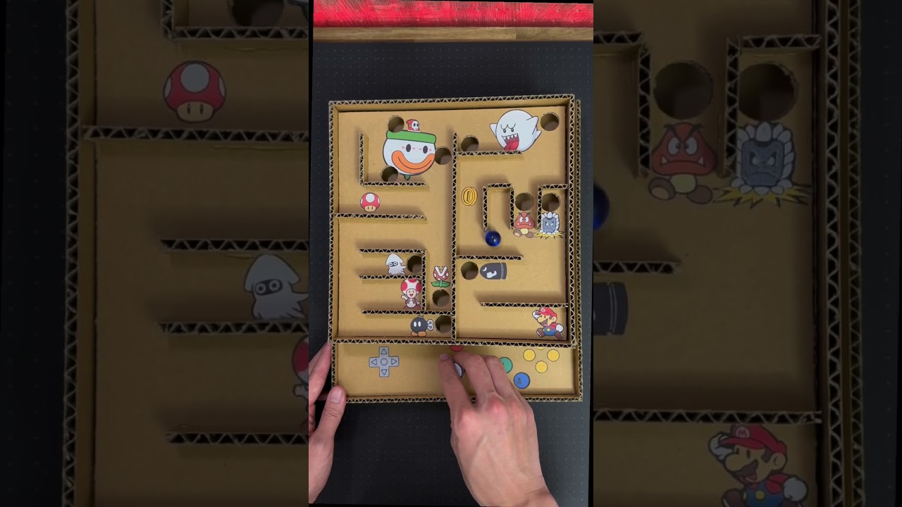 DIY Mable Ball Maze