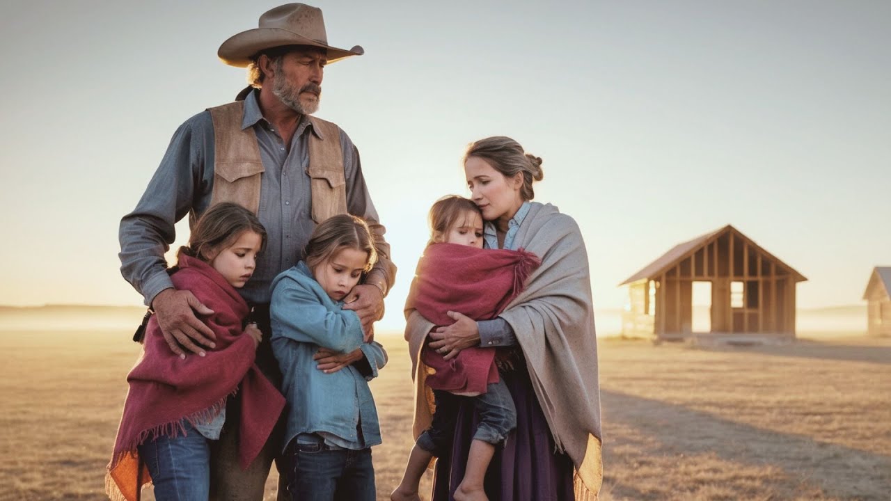 My Children Are Cold,She Whispered at Dawn—The Lonely Cowboy Built Them a Home, Now They're Mine Too