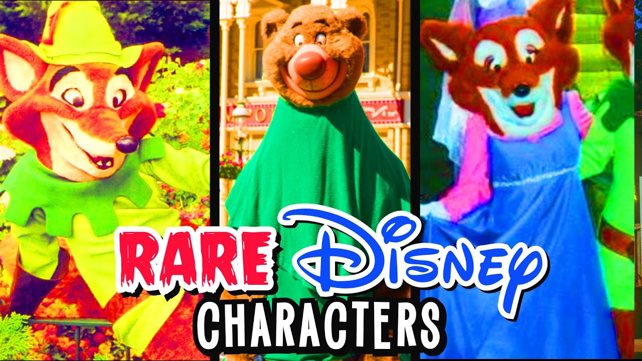 Top Rare Disney Characters