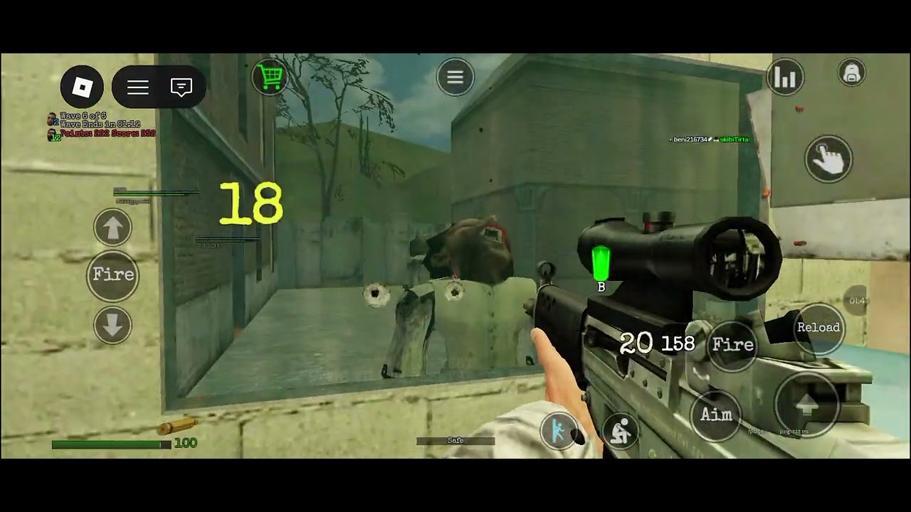 Grenade Party | Roblox Zombie Survival Garry's Mod