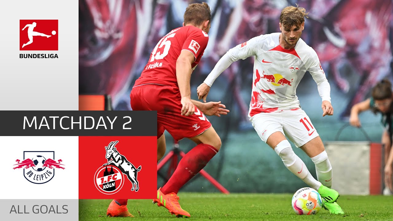 Werner Scores At Comeback! | RB Leipzig - 1. FC K&ouml;ln 2-2 | All Goals | Matchday 2 &ndash; Bundesliga 22/23