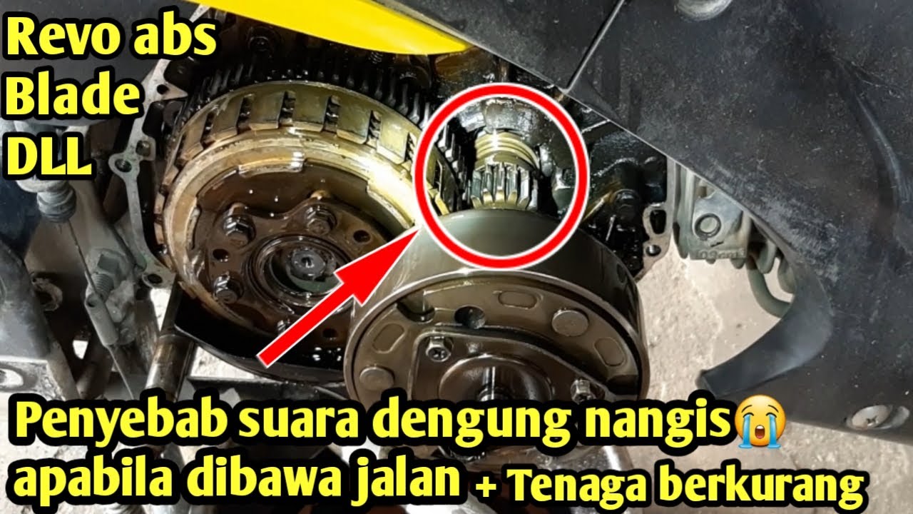 Mengatasi Revo abs saat jalan suara dengung dan nangis ❗Tenaga loyo