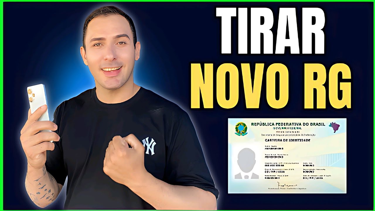 COMO TIRAR O NOVO RG CARTEIRA DE IDENTIDADE NOVA VERS&Atilde;O