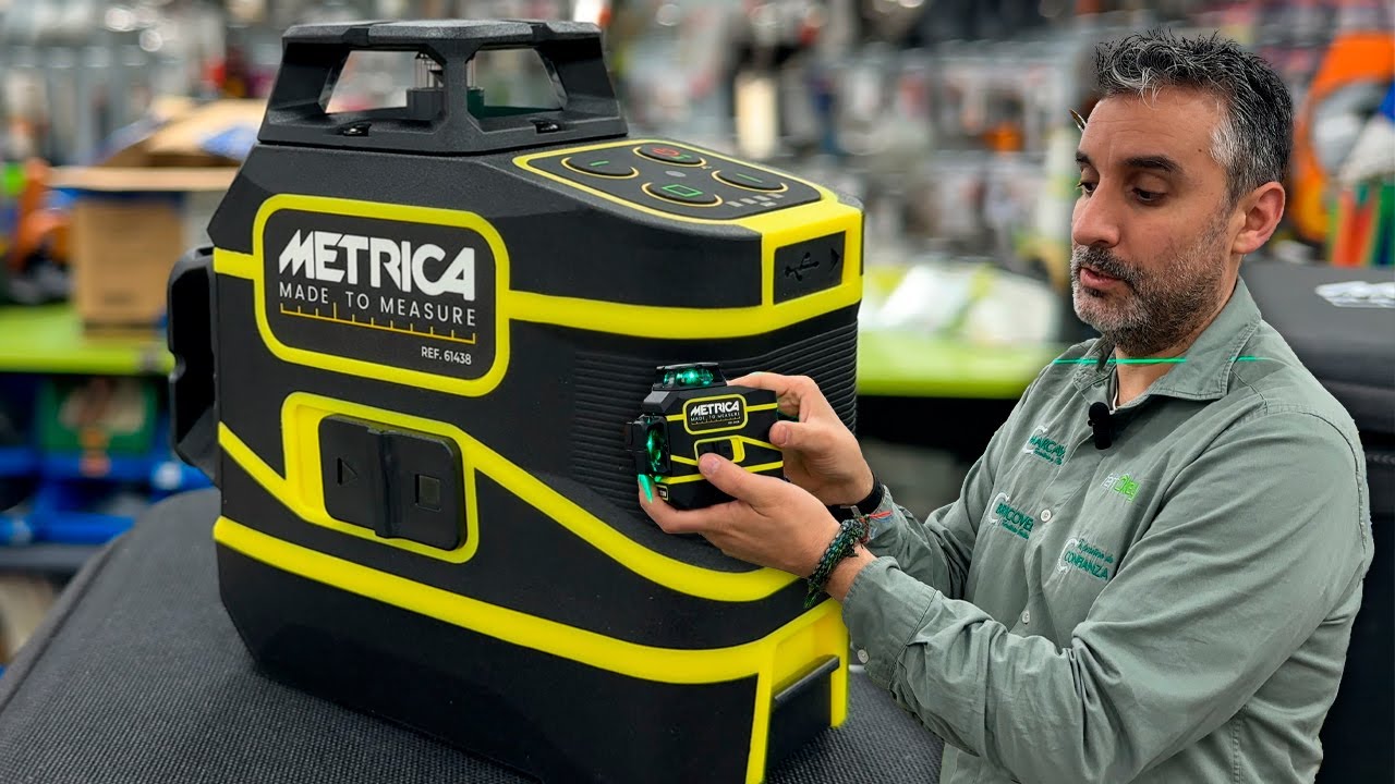 El NIVEL LÁSER DEFINITIVO: NIVEL LÁSER MÉTRICA 3D ACTION