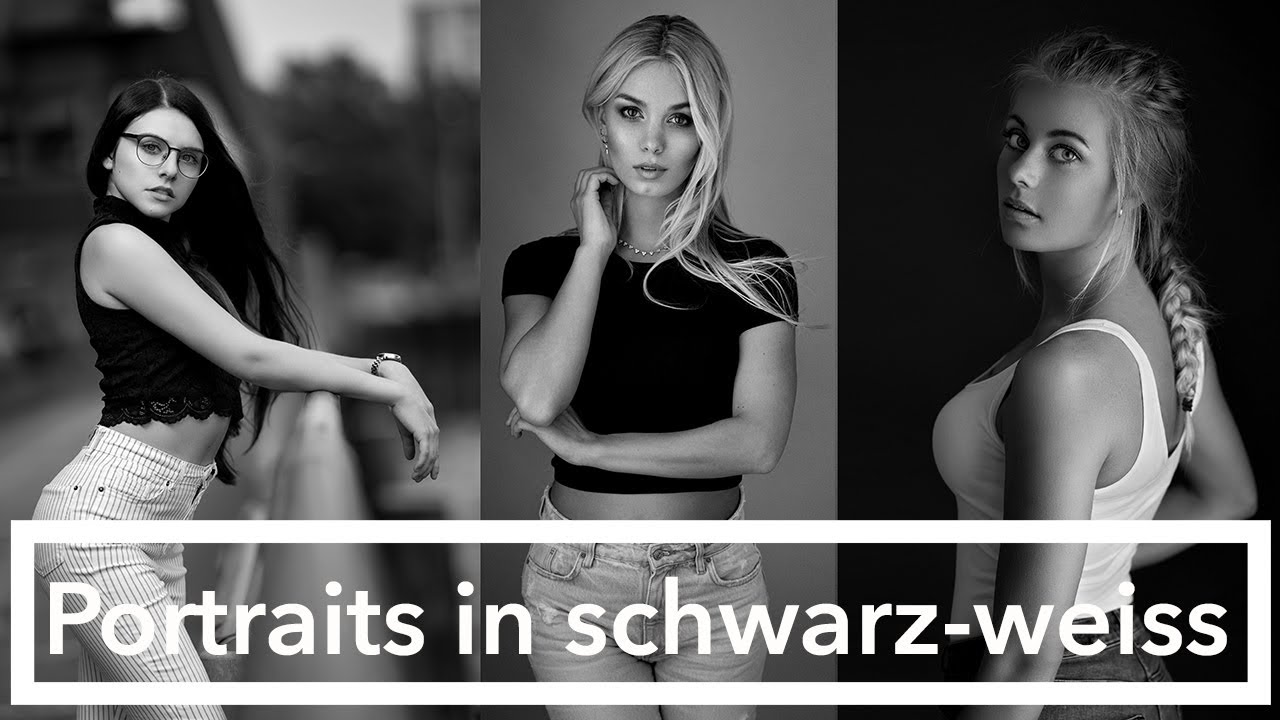 5 Tipps für Portraits in schwarz-weiß. Edle Portraits erstellen.
