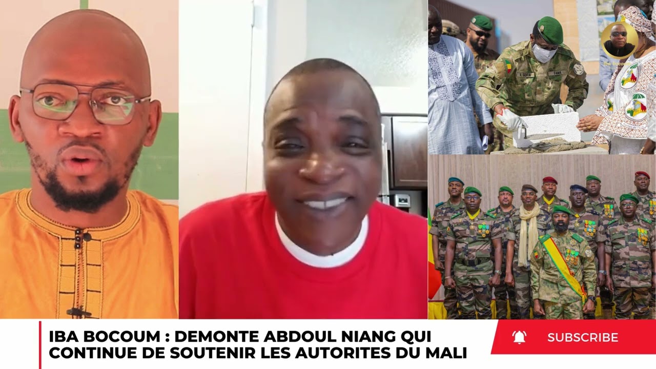 IBA BOCOUM DÉCORTIQUE ET DEMONTE ABDOUL NIANG AFFAIRE DES AUTORITÉS DE LA TRANSITION 
