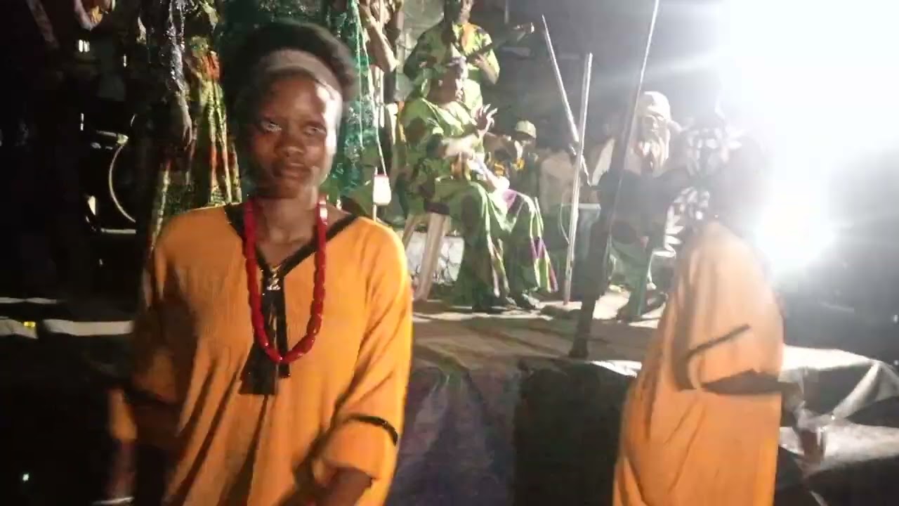 ASABI OJE ON STAGE @AGBORAKO EGUNGUN FESTIVAL