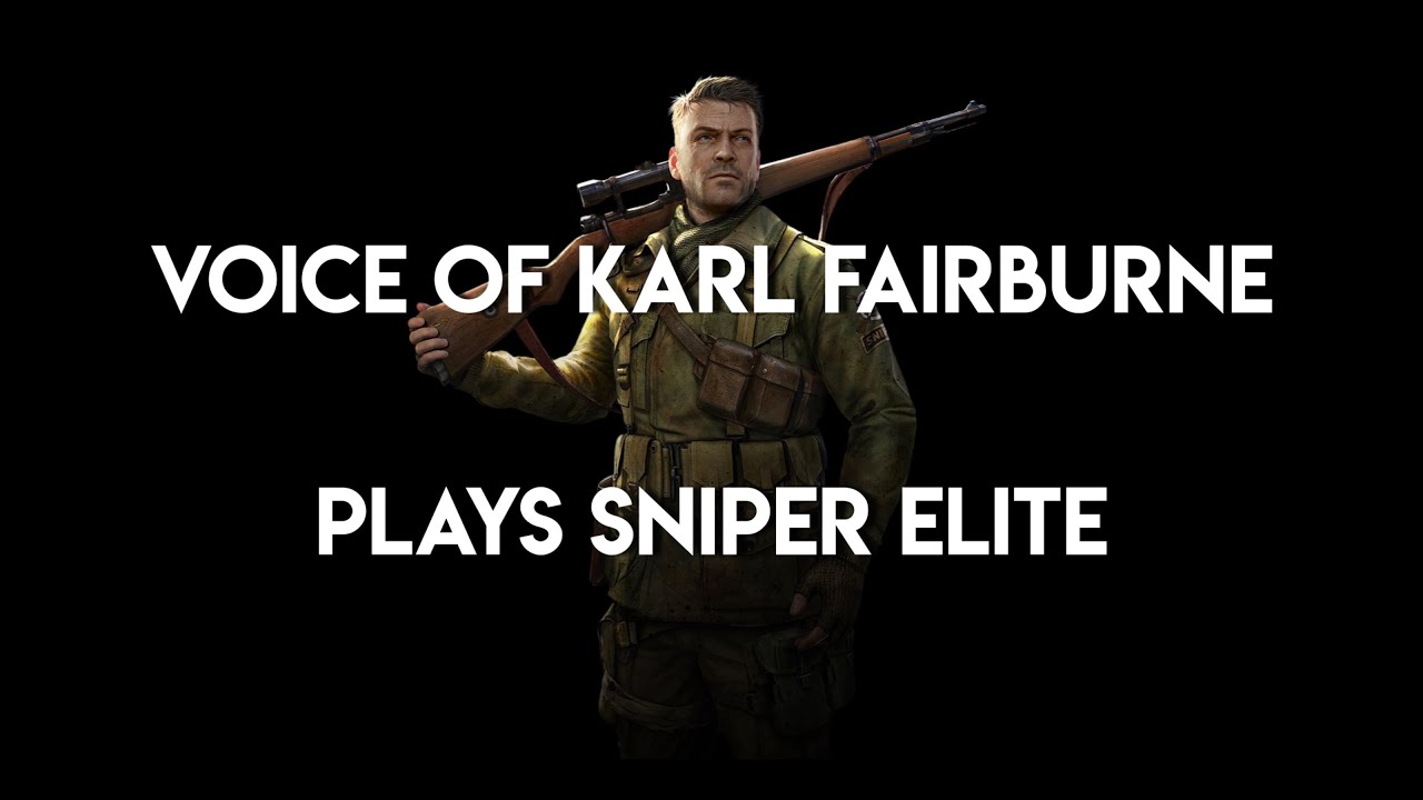 VOICE OF SNIPER PLAYS SNIPER ELITE!!!