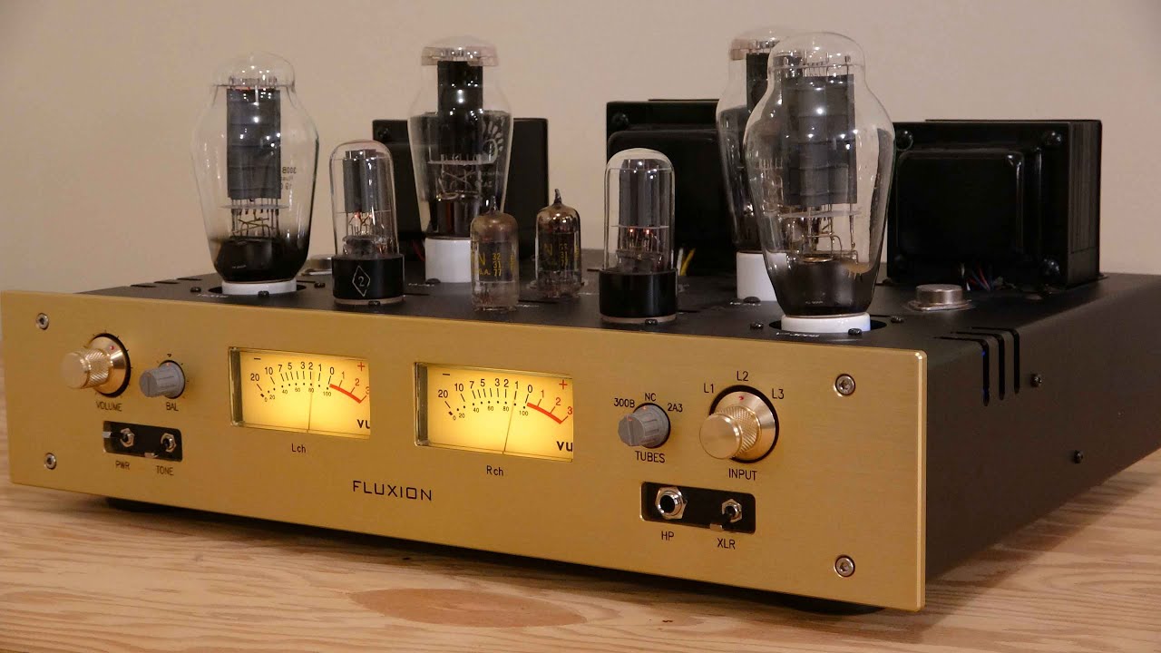 introducing 300B / 2A3 tube preamp RL-320XLM. Balanced input, 2 watt monitor, Headphone amp FLUXION