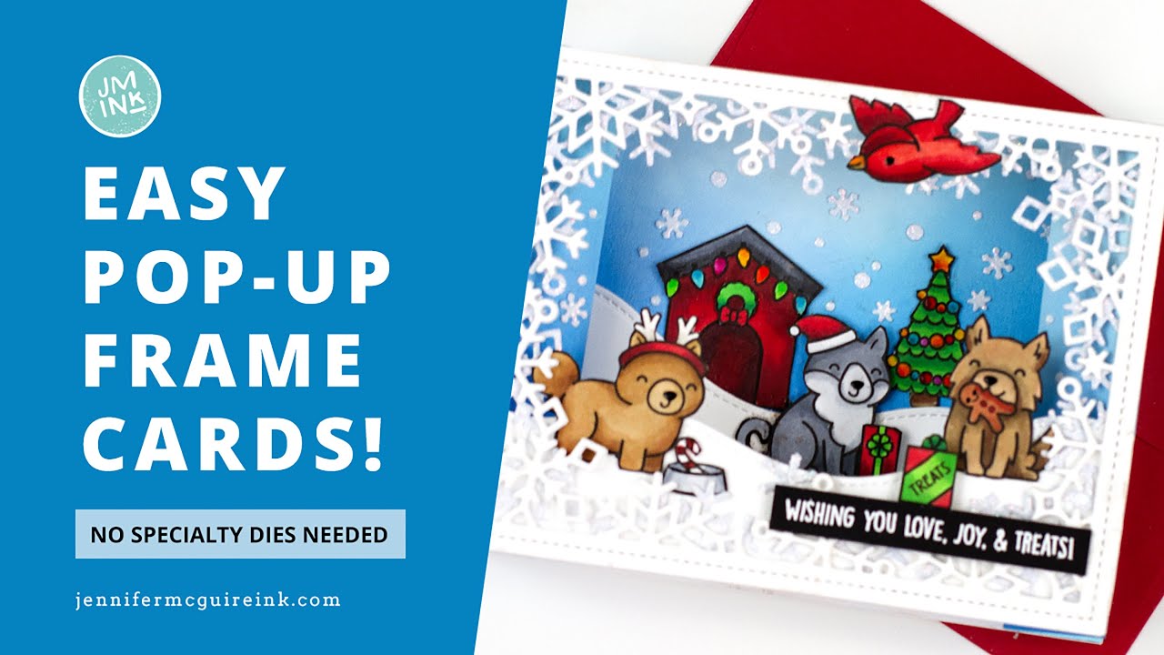 Easy Pop-Up Frame Cards!