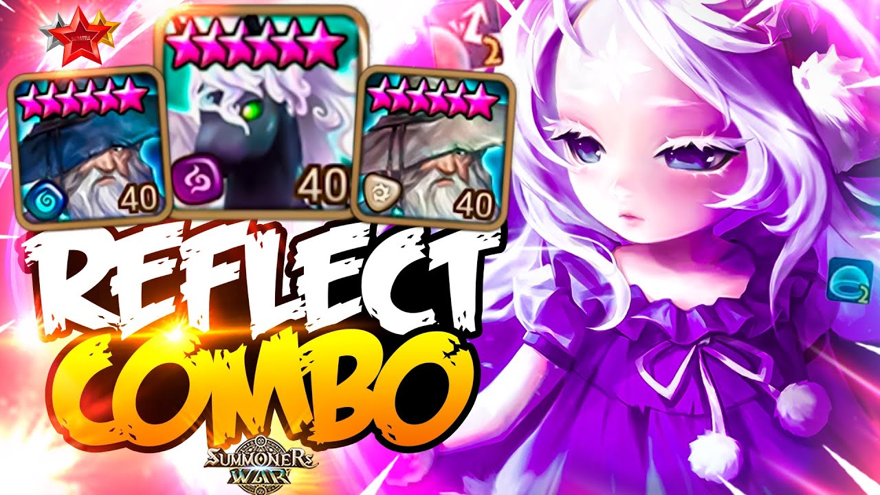 MAX REFLECT TEAM with Alexandra, Lydia and Double Gandalf - Summoners War