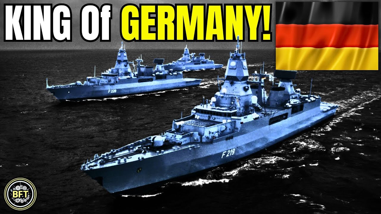 Top 10 Most Powerful Military Warships of the German Navy!