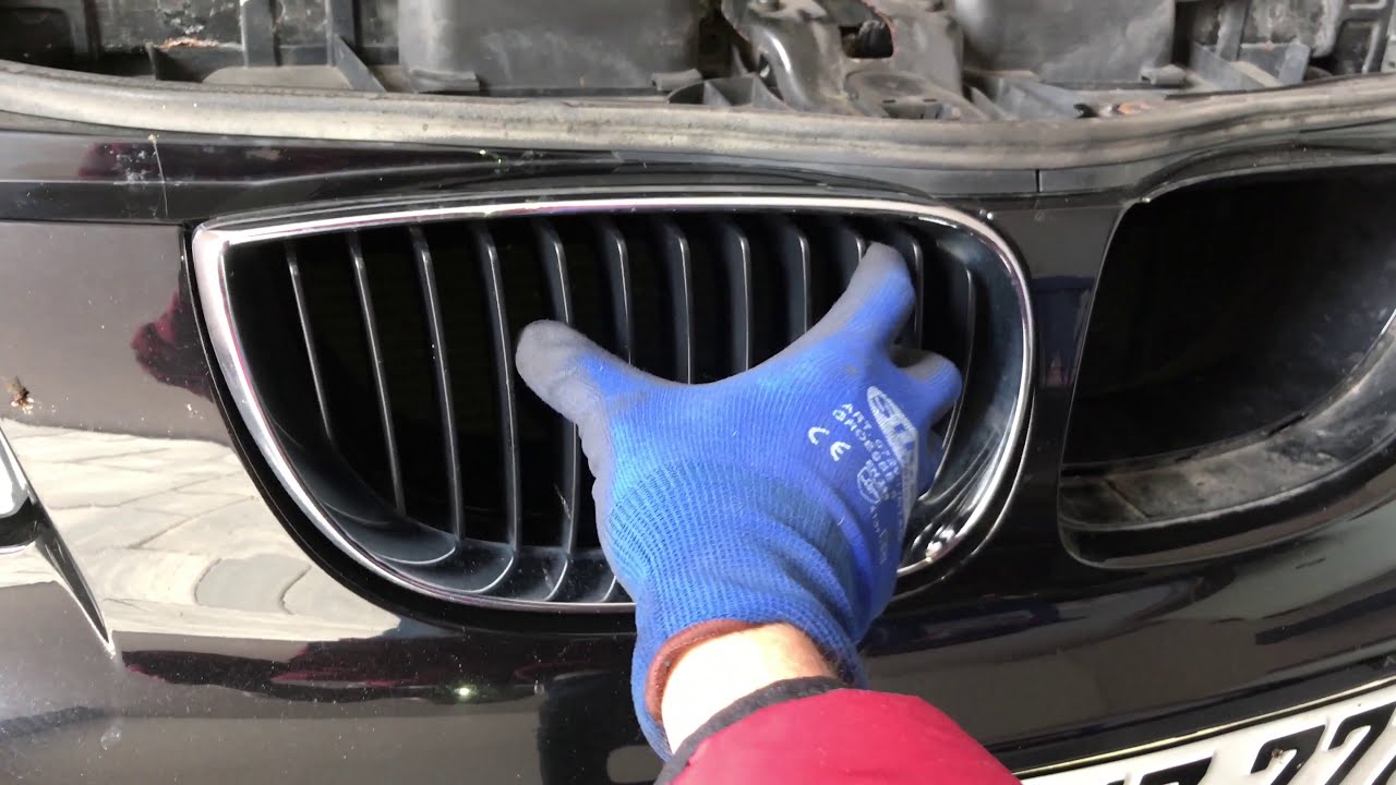 Motorhaube BMW 1er E81 E82 E87 E88 entriegeln Seil Seilzug gerissen Notentriegelung