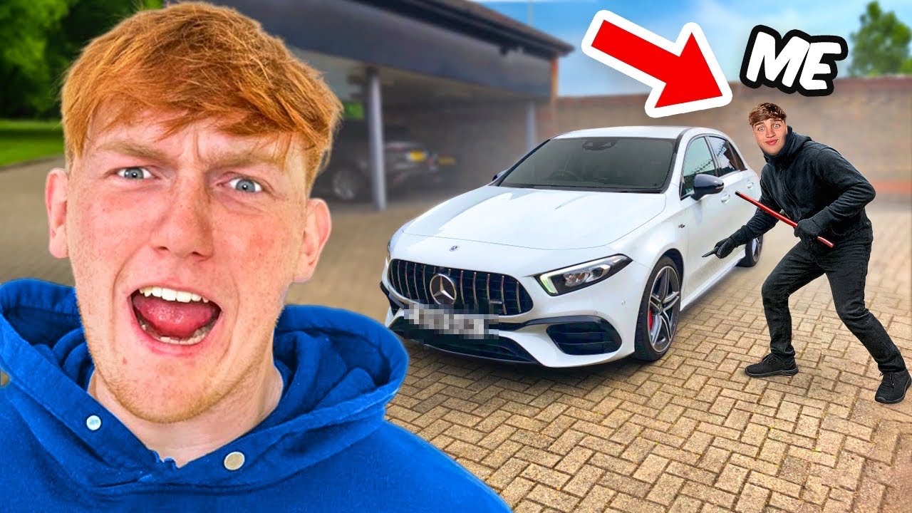 STEALING ANGRY GINGE’S CAR…