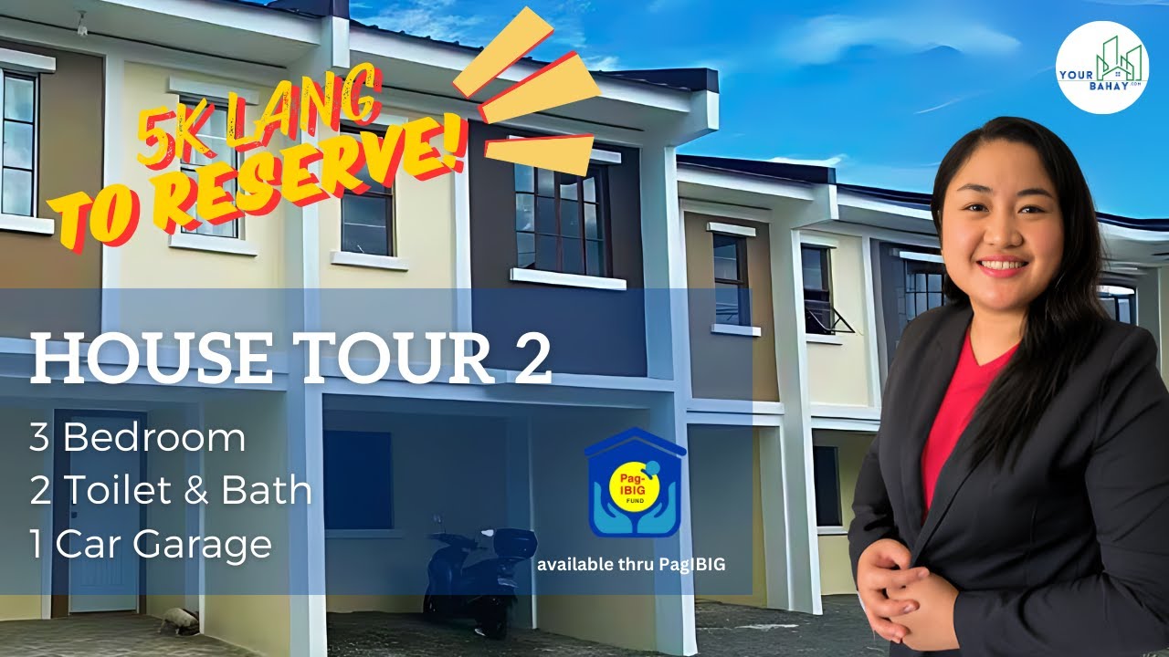House Tour 2 | SUPER AFFORDABLE! Murang House and Lot sa Cavite | 5K TO RESERVE | Townhouse 58