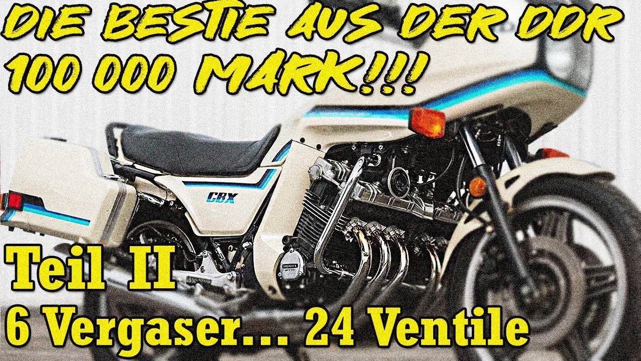 Die Bestie aus der DDR... 100 000 Mark! - Teil 2 - 6 Vergaser, 24 Ventile! | Harzer Bikeschmiede
