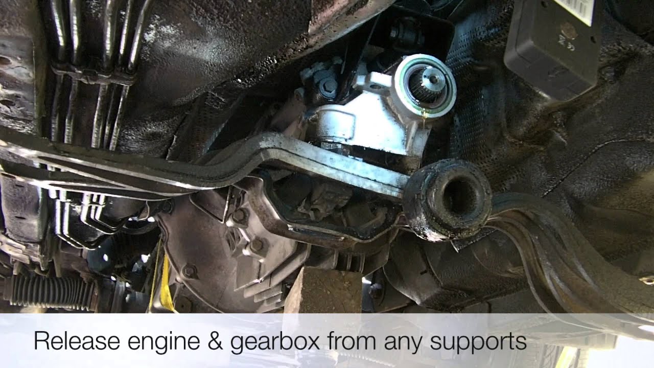 DIY Gearbox removal - RWD vehicle