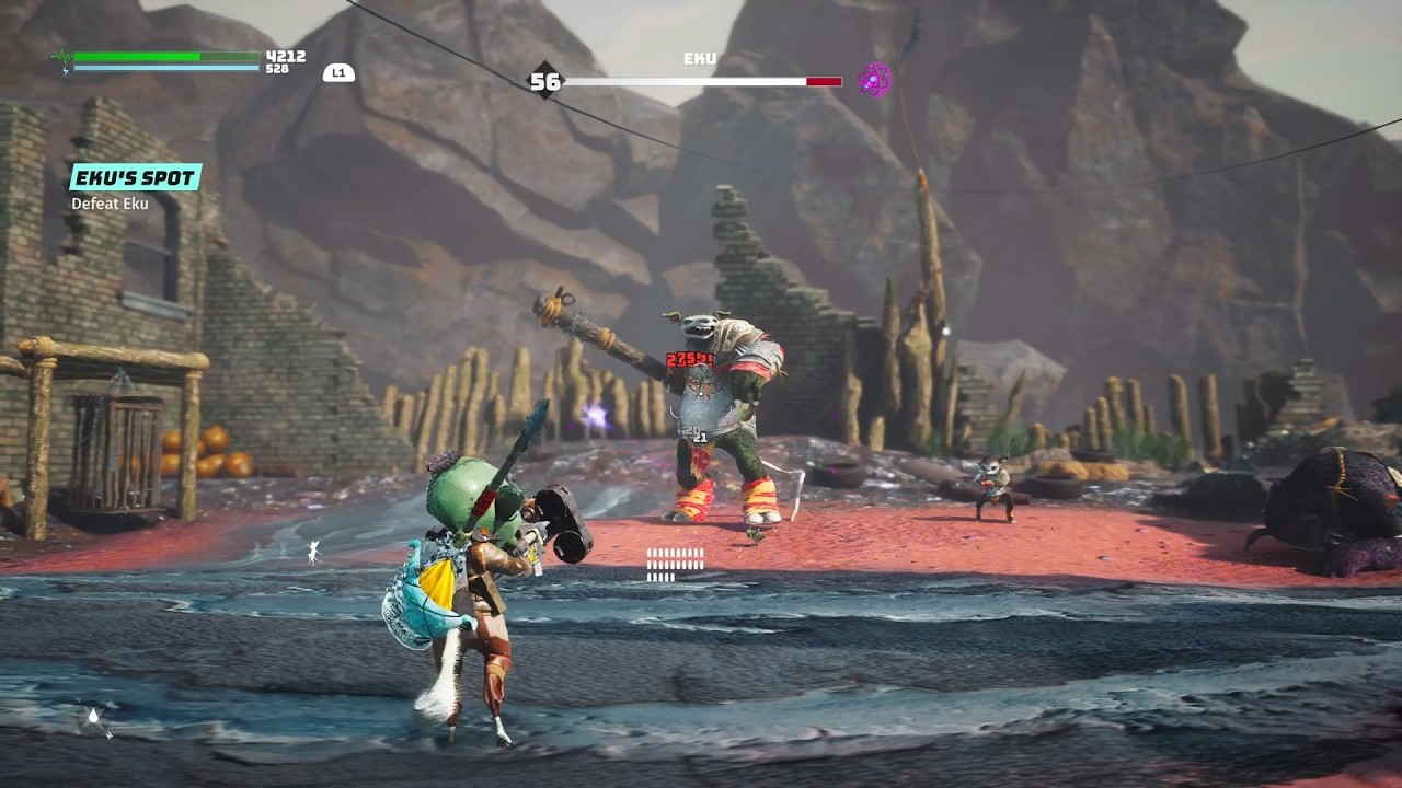 Biomutant - PS5 - Side Quest - Eku's Spot (Blind, Extreme Difficulty)