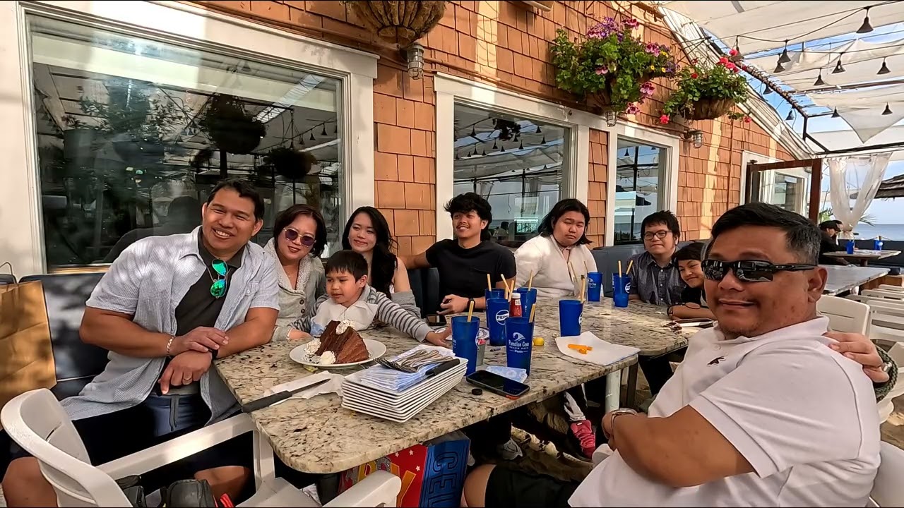 Birthday Lunch Dinner in Malibu Beach